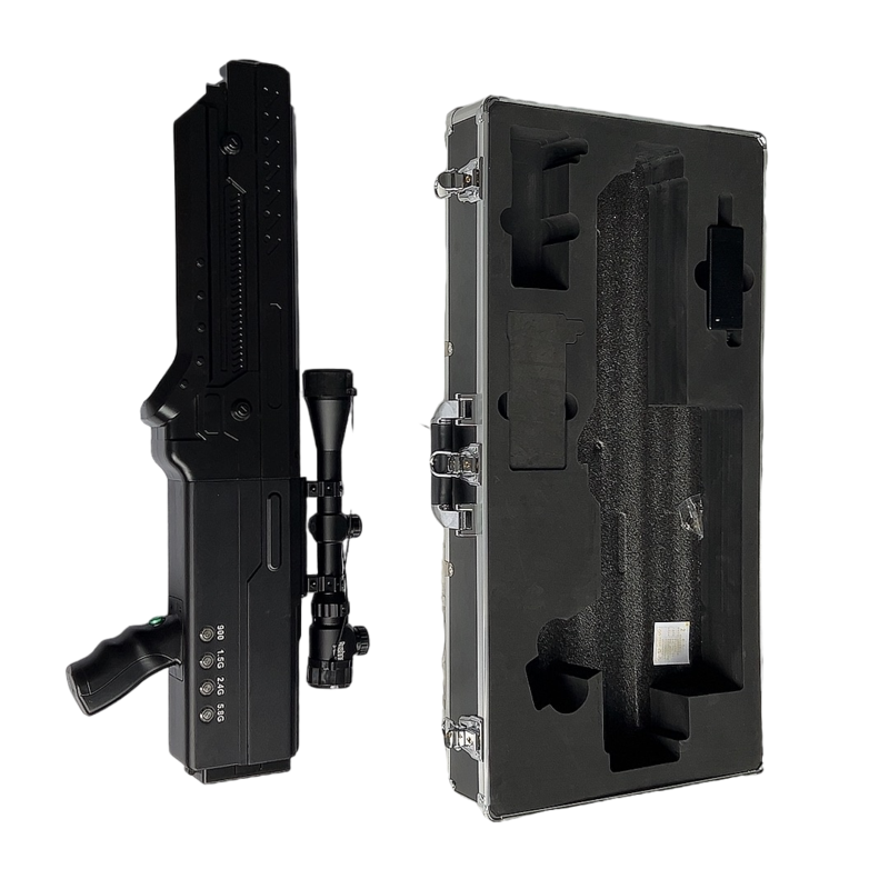  缙云手持便携式枪型低空防御反制四通道A型