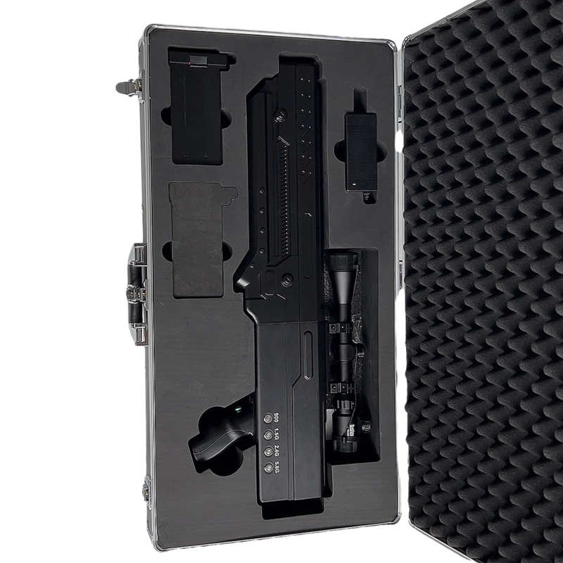  缙云手持便携式枪型低空防御反制四通道B型